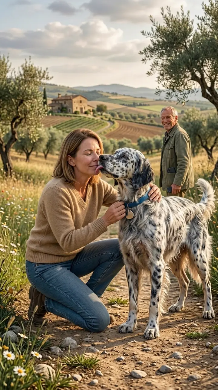 Loki se reencuentra con su dueña en el campo